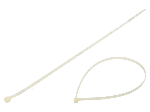 Kabelbinder; L: 540mm; W: 7,6mm; polyamide; 550N; natuurlijk Kabelbinder; L: 540mm; W: 7,6mm; polyamide; 550N; natuurlijk